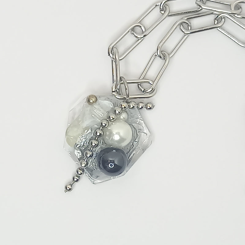 marble ad lib necklace