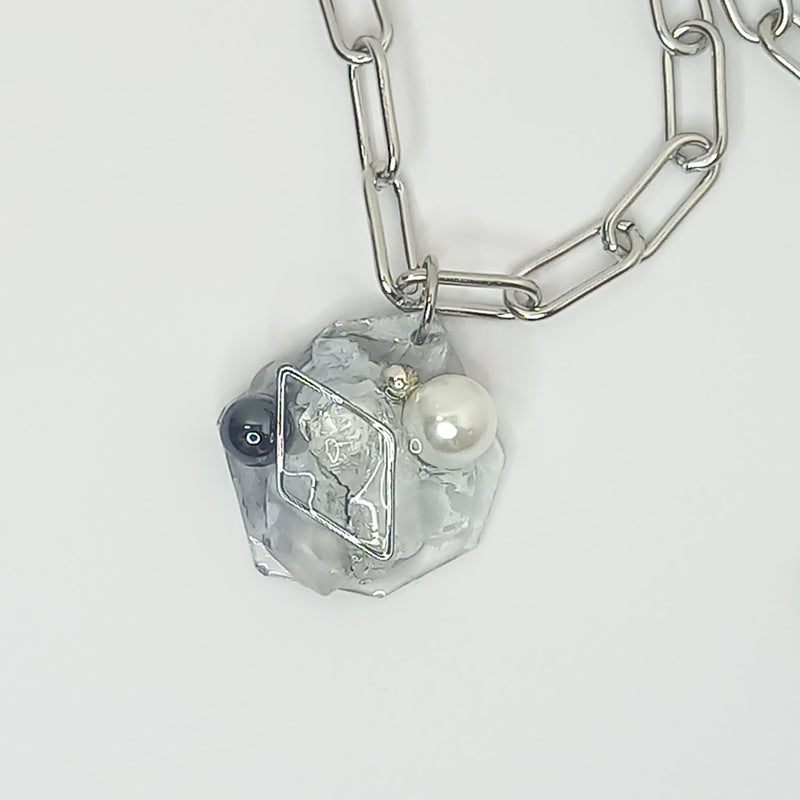 marble ad lib necklace