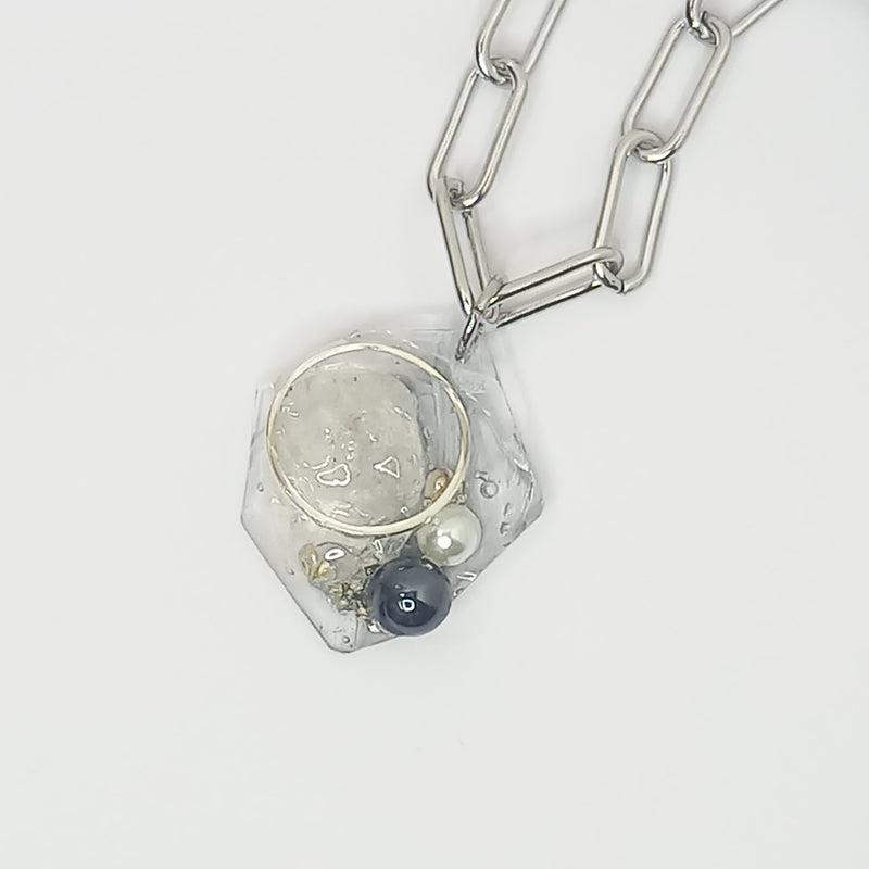 marble ad lib necklace