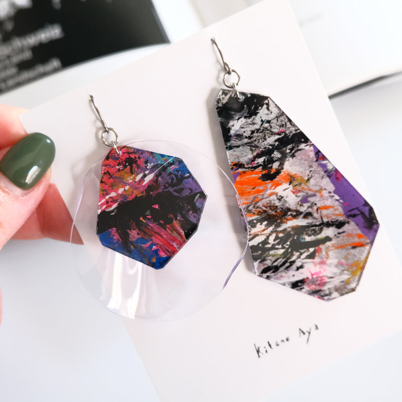 <ピアス> Circle +Hang_2505ss only one