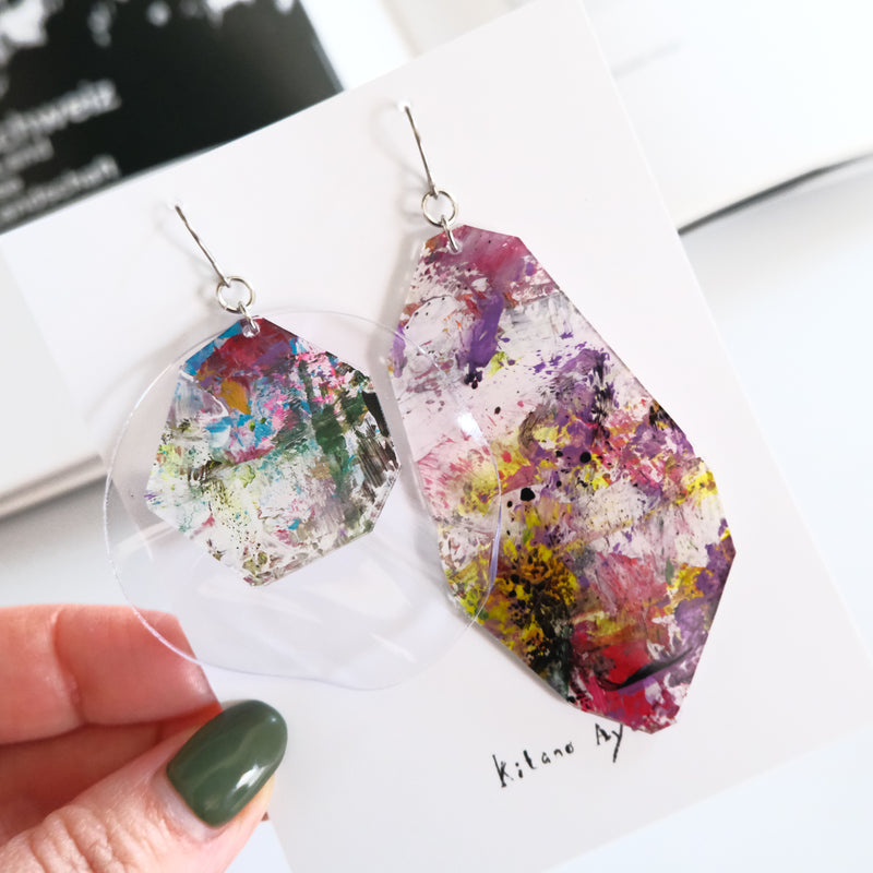 <ピアス> Circle +Hang_2505ss only one