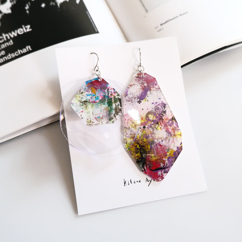 <ピアス> Circle +Hang_2505ss only one