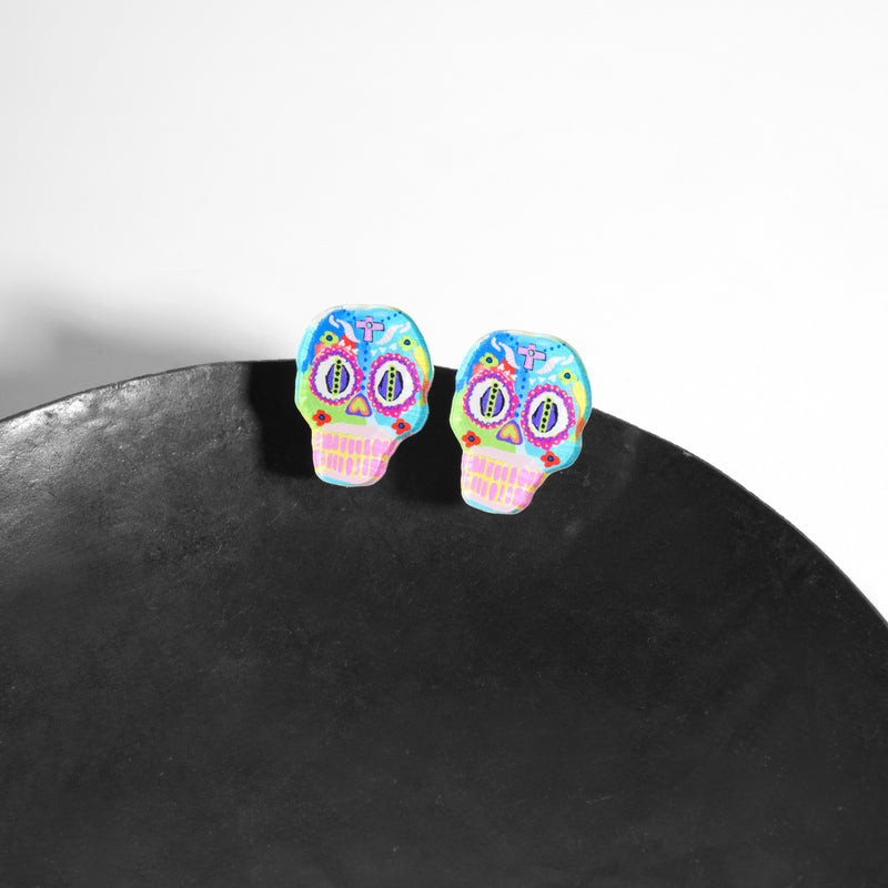 Fiesta Skull green