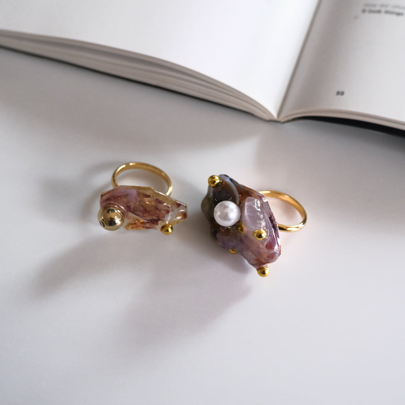 tortoiseshell ad lib_ring