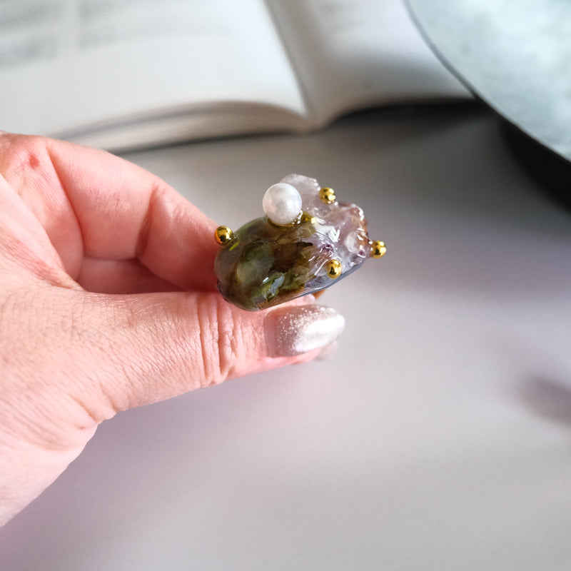 tortoiseshell ad lib_ring