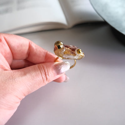 tortoiseshell ad lib_ring