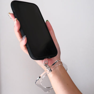 phone hand strap_circle clear