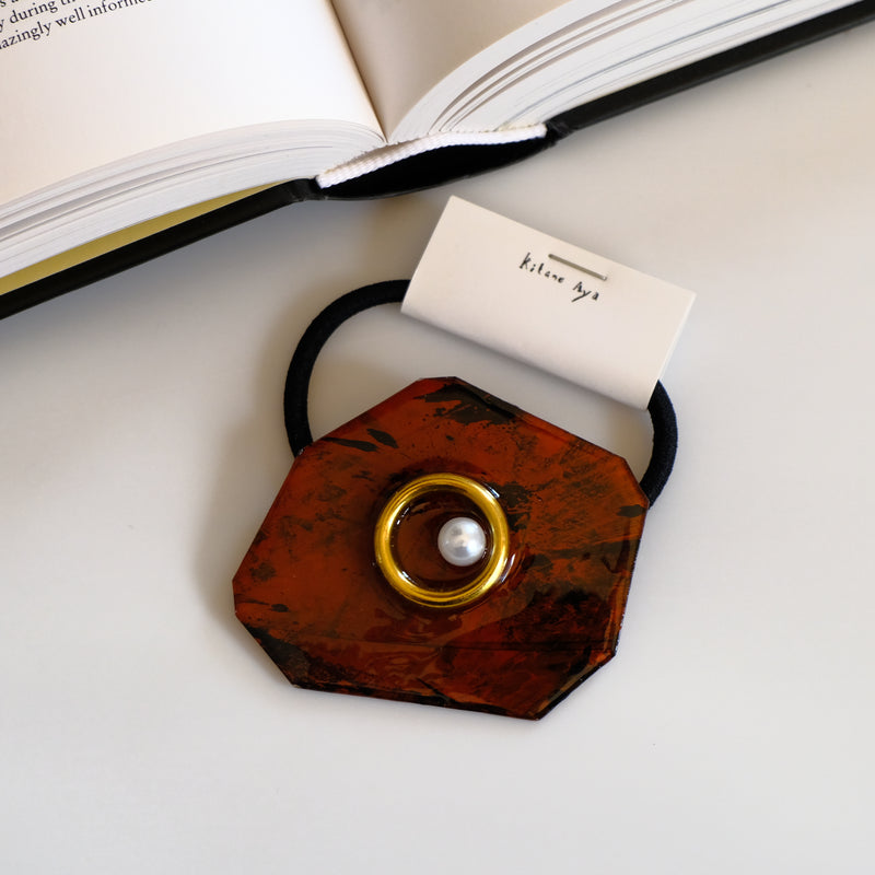 11_MONTHLY SALE　Tortoiseshell 　hair tie