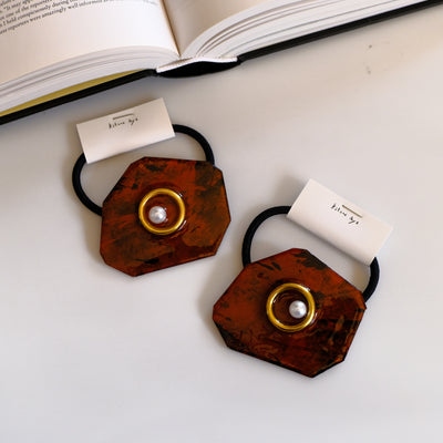 11_MONTHLY SALE　Tortoiseshell 　hair tie