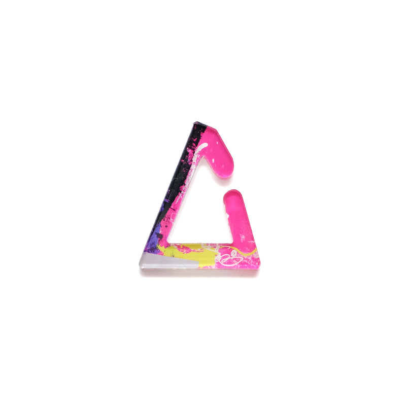 ear cuff_triangle_pink