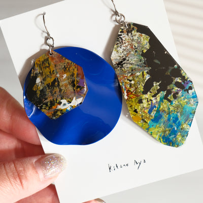 <ピアス> BLUE + Hang  Earrings  New Year Sale!