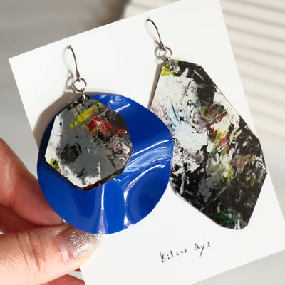 <ピアス> BLUE + Hang  Earrings  New Year Sale!