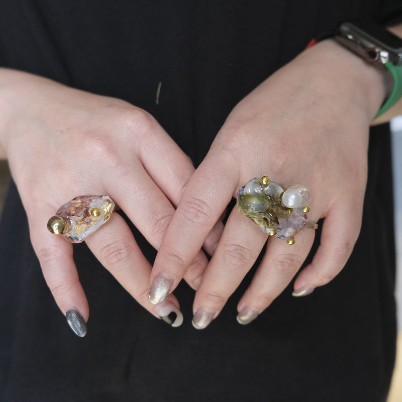 tortoiseshell ad lib_ring