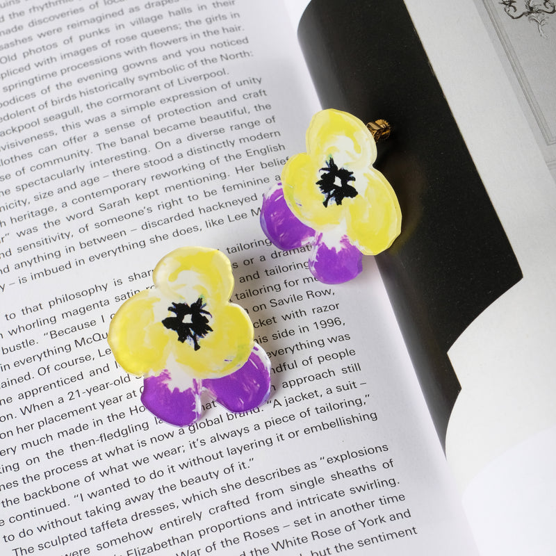 Flower  Yellow × Purple