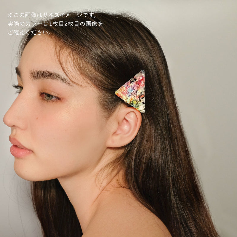 Fragment  Hair Clip  Triangle_2505ss only one