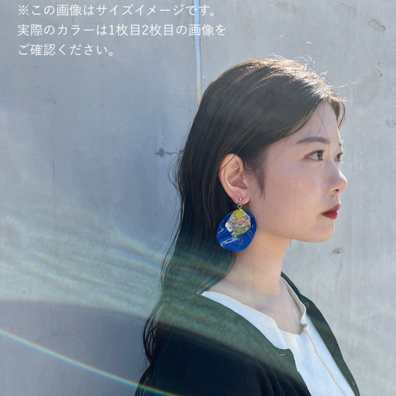 <ピアス> BLUE + Hang  Earrings  New Year Sale!