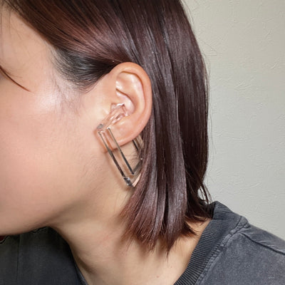 clear_choco ear cuff