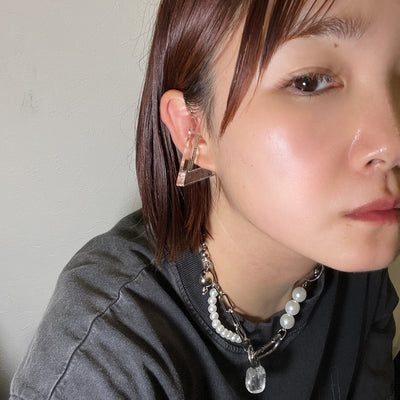 clear_ear cuff_triangle